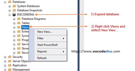 Afbeeldingsresultaten voor View in MS SQL Server