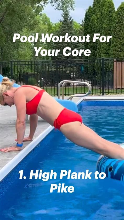 Image result for Advanced Core Exercises in Pool