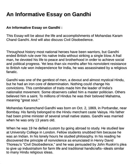 Image result for Informative Essay Introduction Examples