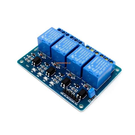 12V 4 Channel Relay Module with Labels に対する画像結果