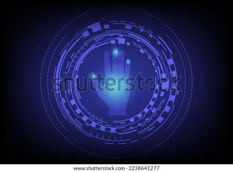 Image result for Futuristic Biometric Hand Scanner