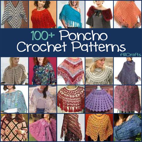 Toradh íomhá ar Crochet Poncho Patterns Free
