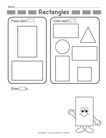 Image result for Color the Rectangles Worksheet