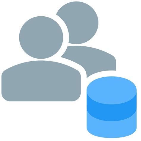 Toradh íomhá ar Database User Icon