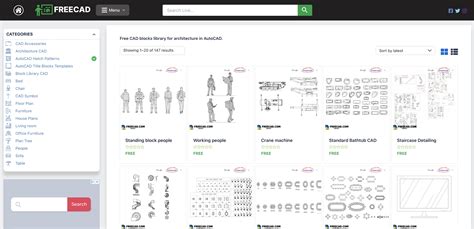 Image result for AutoCAD Blocks Free Download