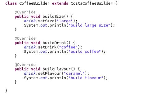 Toradh íomhá ar Test Cases Example for Builder Class in Java