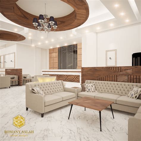 Image result for Hotel Reception Design with PVC Panel