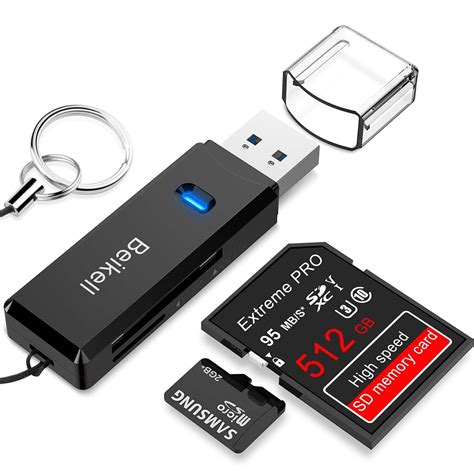Toradh íomhá ar SD Card Reader with USB Port