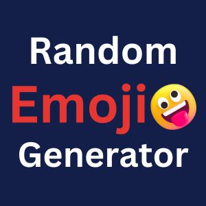 Toradh íomhá ar Random Emoji Generator