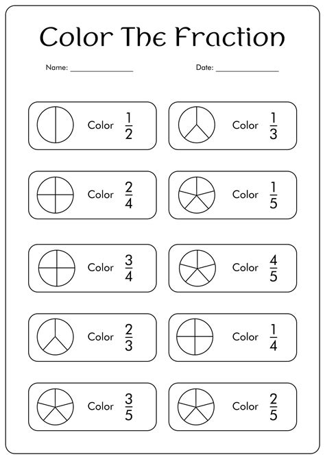 Image result for Coloring Fractions