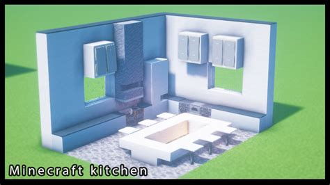 Afbeeldingsresultaten voor Minecraft Modern Kitchen Tutorial