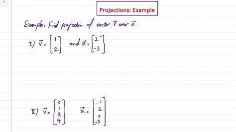 Projection Matrix Linear Algebra に対する画像結果