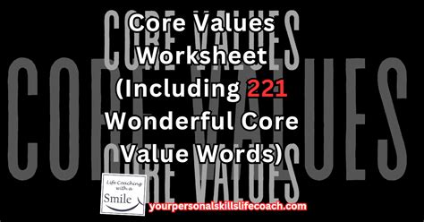 Image result for Core Values Word