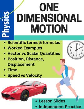 Afbeeldingsresultaten voor One-Dimensional Motion Graph