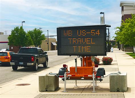 Image result for Mounted Changeable Message Sign