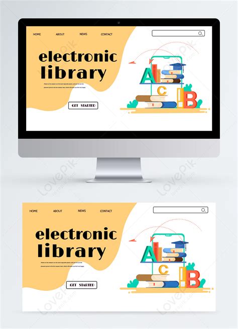 Virtual Library Page Design に対する画像結果