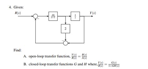 Image result for Open Loop Transfer Function