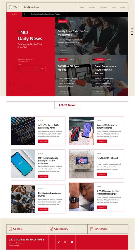 Image result for Tech Blog Website