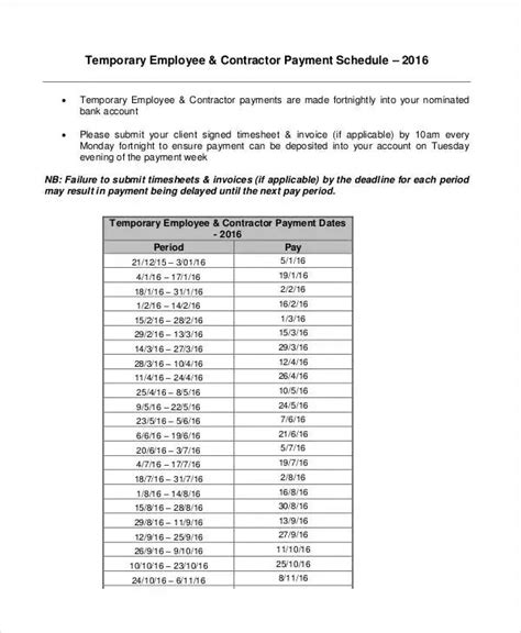 Image result for Contractor Payment Schedule by Month Excel