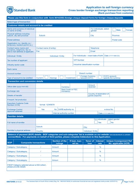 Toradh íomhá ar Cross-Border Consignment Note