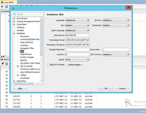 Afbeeldingsresultaten voor SQL Developer Date Format