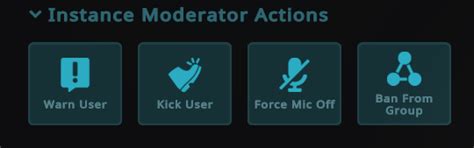 Image result for VRChat Warning Message