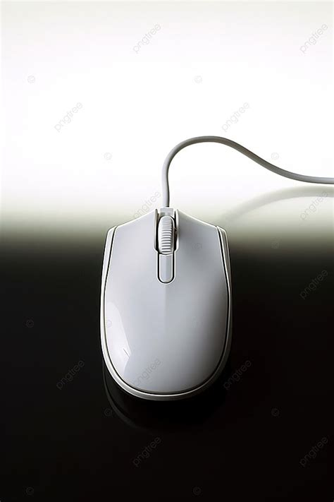 Toradh íomhá ar White Computer Mouse with Blue Backround