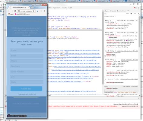 Toradh íomhá ar Pop Up Contact Form HTML
