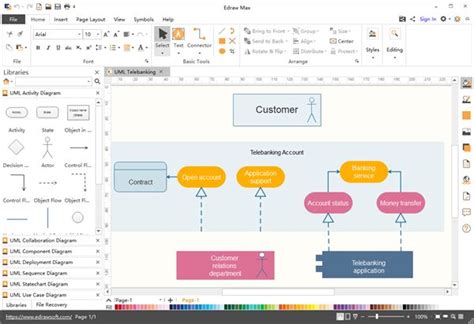 Image result for Visio UML Example