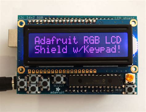 Toradh íomhá ar RGB LCD-Display Arduino