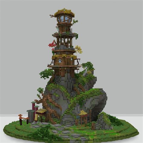 Minecraft Tower Build に対する画像結果