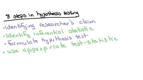 Image result for Null Hypothesis Testing Steps