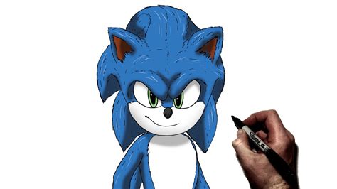 Image result for How to Draw Blue Sonic