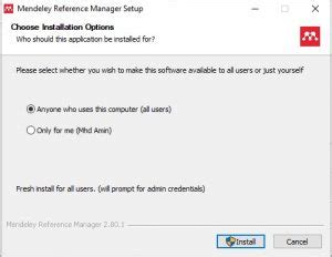 Image result for Tutorial Install Mendeley