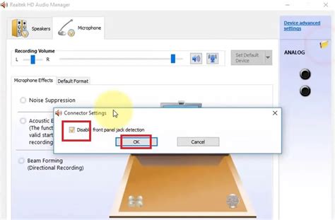 Image result for Computer Not Detecting Microphone Audio Jack