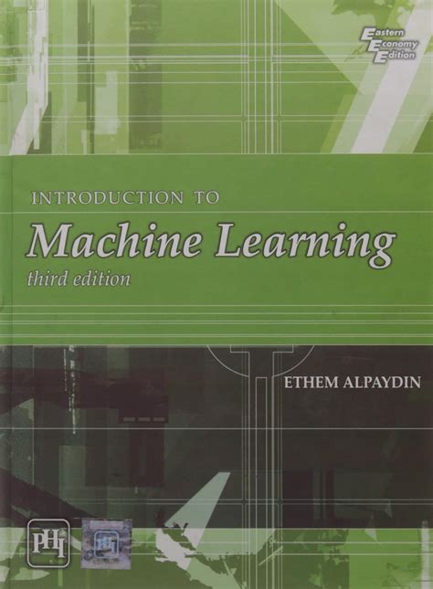 Afbeeldingsresultaten voor Introduction To Machine Learning Book