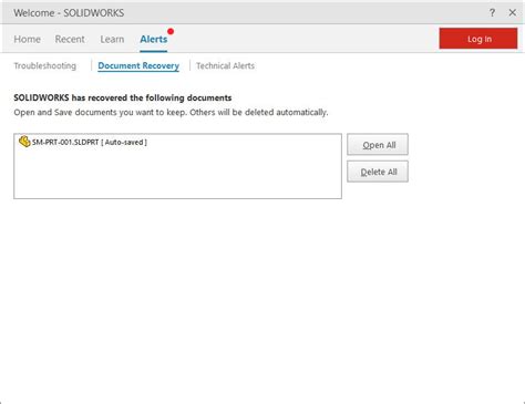 Toradh íomhá ar Set Auto Recovery On