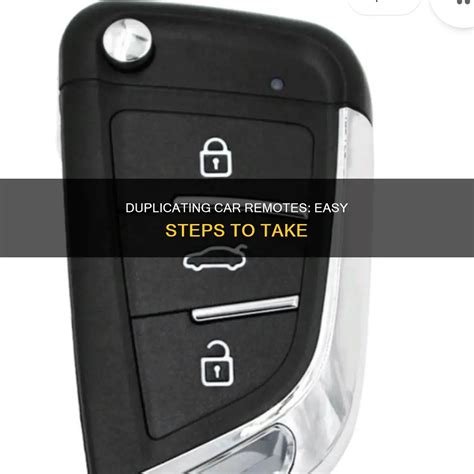 Image result for How to Duplicate a Car Alarm Remote
