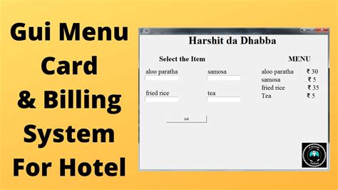 Toradh íomhá ar How to Create Menu with GUI