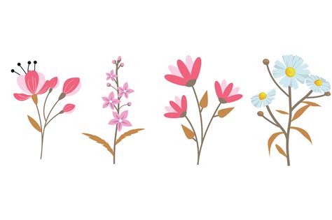 Toradh íomhá ar Spring Floral Vector