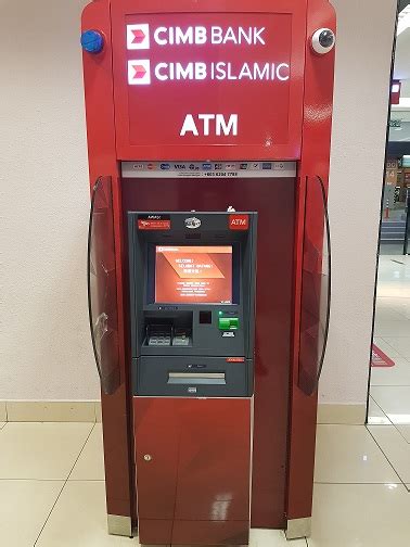 نتيجة الصورة لـ ATM Machine CIMB Menu