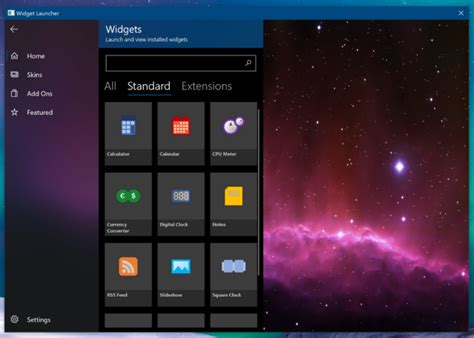 Image result for Widgets for Windows 10 Desktop
