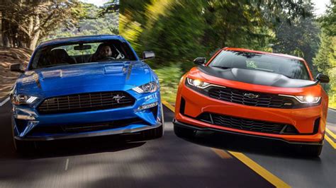 Image result for Mustang vs Camaro