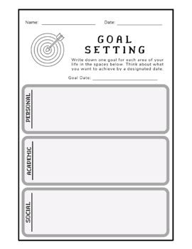 Goal Setting PDF に対する画像結果