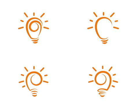 Toradh íomhá ar LED Light Bulb Symbol Vector