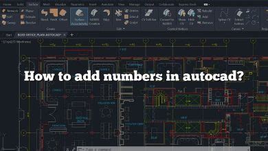 Toradh íomhá ar Dynamic TextBlock AutoCAD
