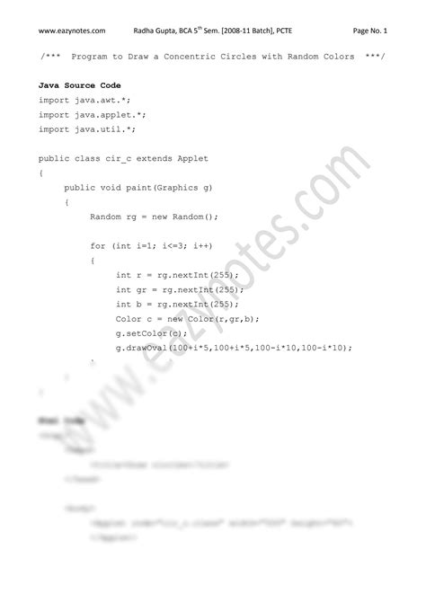 Image result for Drawing Circles Java