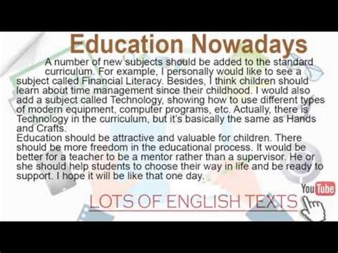 Image result for Examples of Educational Texts