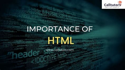 Image result for Why Is HTML Important