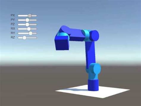 Unity Robot Arm Game に対する画像結果
